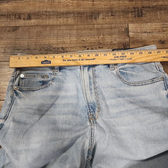 NWT American Eagle Jeans super high rise straight size 12 2274 - Picture 4 of 9